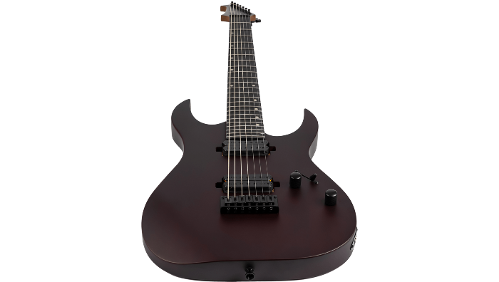 Spira Guitars S-407 MWR Satin Wine red elektrische gitaar
