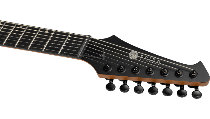 Spira Guitars S-407 MWR Satin Wine red elektrische gitaar