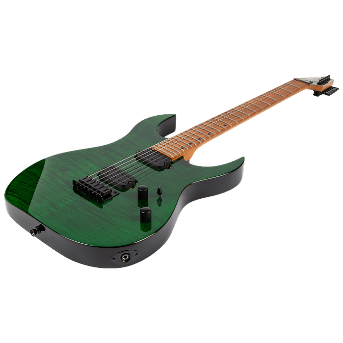 Spira Guitars S-450 TGR Transparent Green elektrische gitaar