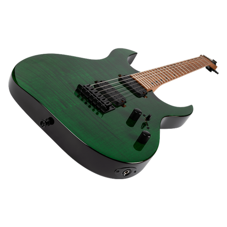 Spira Guitars S-450 TGR Transparent Green elektrische gitaar