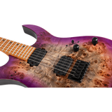 Spira Guitars S-450 TPP Transparent purple elektrische gitaar