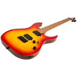 Spira Guitars S-500 QFB Fireburst elektrische gitaar