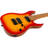 Spira Guitars S-507 QFB Fireburst elektrische gitaar ST model