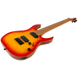 Spira Guitars S-507 QFB Fireburst elektrische gitaar ST model