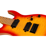 Spira Guitars S-507 QFB Fireburst elektrische gitaar ST model