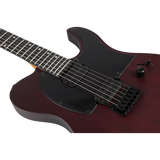 Spira Guitars T-400 MWR Satin Wine red elektrische gitaar