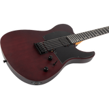 Spira Guitars T-400 MWR Satin Wine red elektrische gitaar