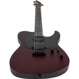 Spira Guitars T-400 MWR Satin Wine red elektrische gitaar