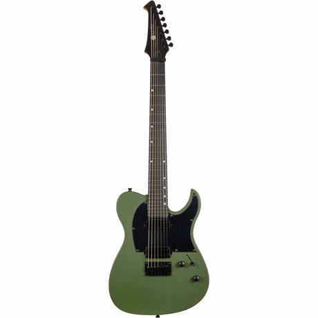 Spira T-407 MGR 7-snarige T-Style Gitaar Groen