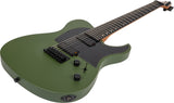 Spira T-407 MGR 7-snarige T-Style Gitaar Groen