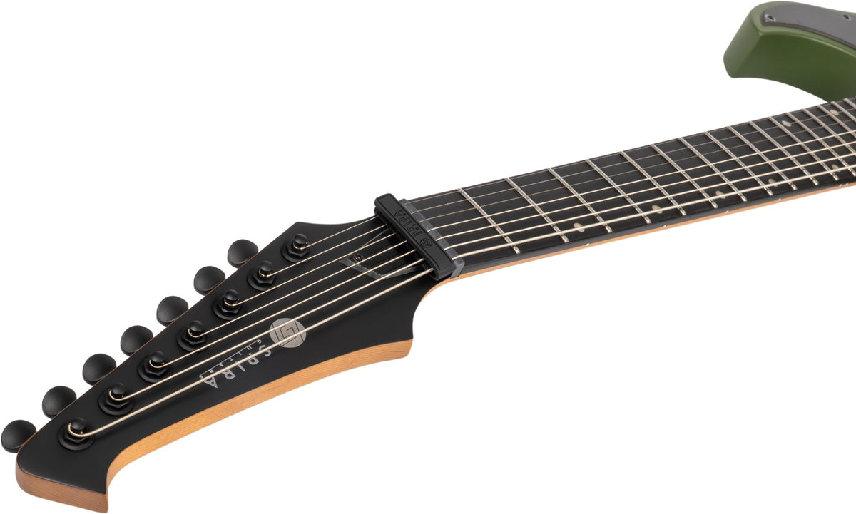 Spira T-407 MGR 7-snarige T-Style Gitaar Groen