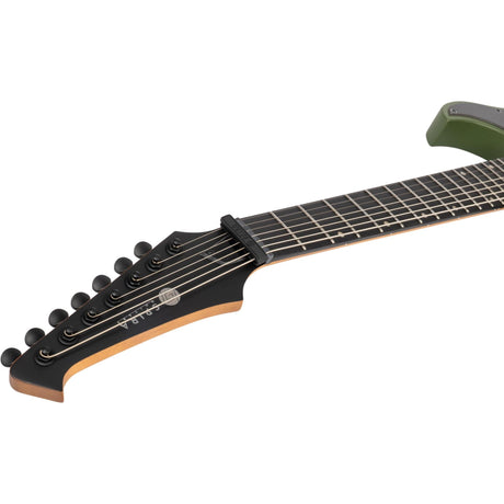 Spira T-407 MGR 7-snarige T-Style Gitaar Groen