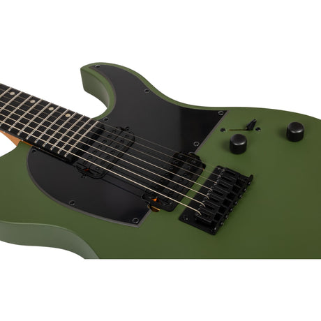 Spira T-407 MGR 7-snarige T-Style Gitaar Groen