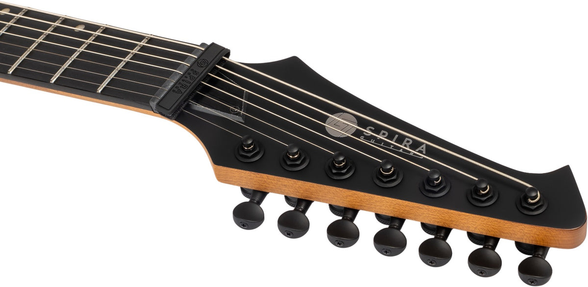 Spira T-407 MGR 7-snarige T-Style Gitaar Groen