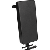 QUIKLOK BX14 Keyboard Bank – Verstelbaar 465-640 mm, 30 mm Frame, Kunstleer