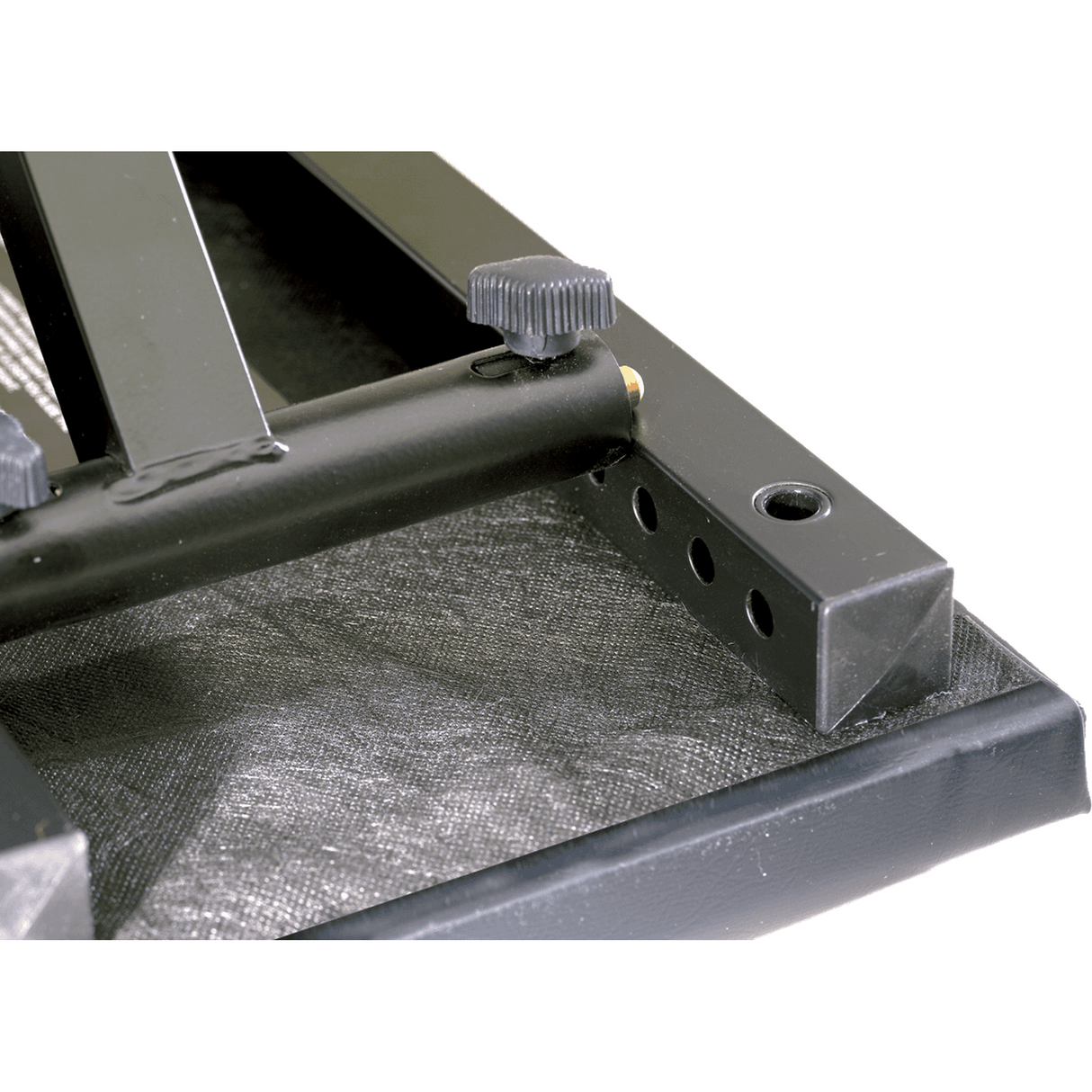 QUIKLOK BX718 Keyboard Bank – Verstelbaar 470-605 mm, 135 kg Draagvermogen, Deluxe Kunstleer