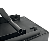 QUIKLOK BX8 Keyboard Kruk – Verstelbaar 480-580 mm, Kunstleer, 112 kg draagvermogen