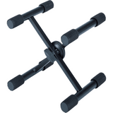 QUIKLOK QL322 Kleine Keyboardstandaard – X-vorm, Tafelmodel, Staal, Zwart