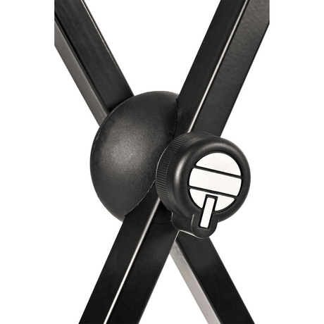 QUIKLOK T6BK Keyboardstandaard – X-vorm, Staal, Verstelbaar, Zwart