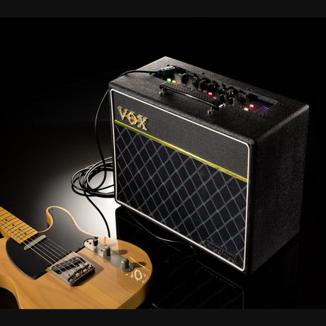 VOX VT40X Classic Blue gitaarcombo 40W met 12AX7 buis en 10 inch speaker
