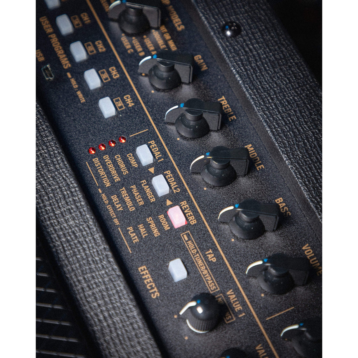 VOX VT20X Classic Blue gitaarcombo 20W met 12AX7 buis en 8 inch speaker