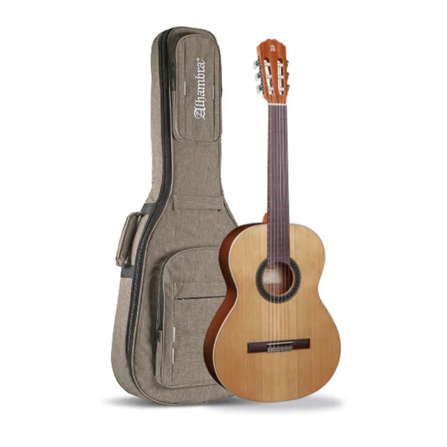 Alhambra 1 C HT Hybrid Terra klassieke gitaar, massief ceder, Sapelli klankkast, Ergoneck