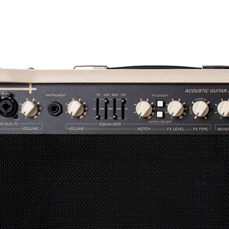 Cort AF30 30W Akoestische Gitaarversterker met 8 inch Speaker, Tweeter en DSP Effecten