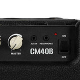 Cort CM40B Basgitaarversterker 40W met 10 inch Speaker en 2 Mid Regelaars