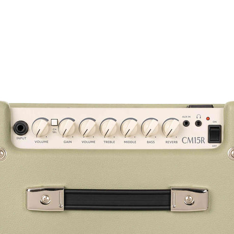Cort CM15RPG 15W Gitaarversterker met 8 inch Speaker, Reverb en 2 Kanalen Pastel Groen