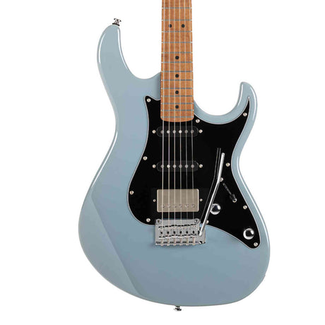 Cort G250SE OBG Elektrische Gitaar HSS Linden Roasted Maple Ocean Blue Grey met 2-Punts Tremolo