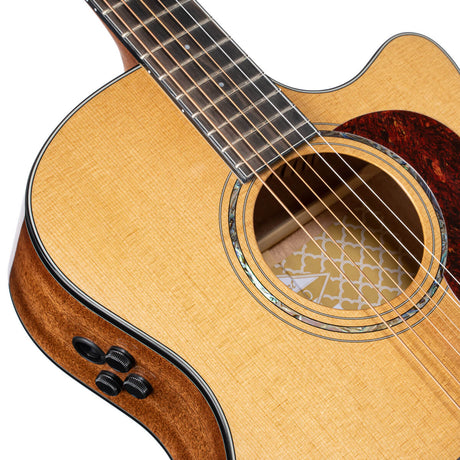 Cort Gold-A6 – Massief Sitka, Mahonie & Fishman Flex Blend