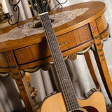 Cort Gold-DC6 – Massief Mahonie, Torrefied Sitka & Fishman Flex Blend