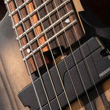Cort KX507MS Pale Moon 7-snarige Multiscale Elektrische Gitaar Natural Black Burst