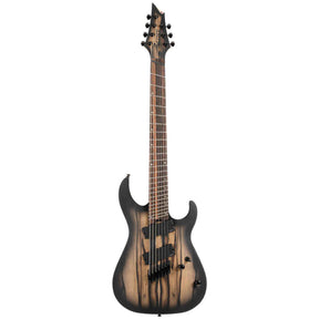 Cort KX507MS Pale Moon 7-snarige Multiscale Elektrische Gitaar Natural Black Burst