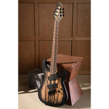 Cort KX507MS Pale Moon 7-snarige Multiscale Elektrische Gitaar Natural Black Burst