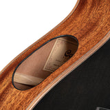 Cort Modern Black Masterpiece – Massieve Europese Spar, Mahonie & Dual Sound Ports