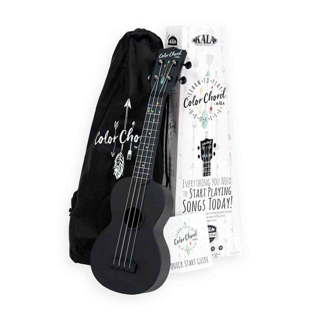 Kala Learn To Play Color Chord™ ukulele starterkit – Soprano, met app, lessen en accessoires