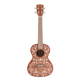 Kala Mandy Harvey Learn To Play Signature Series tenor ukulele – Mahonie, lessen, tuner en gigbag
