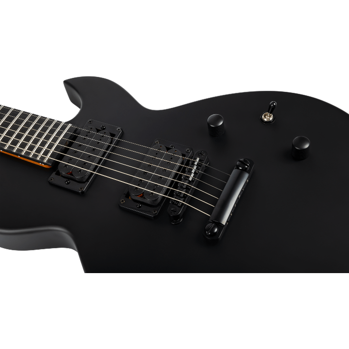 Spira Guitars L-400 MBK Satin Black elektrische gitaar