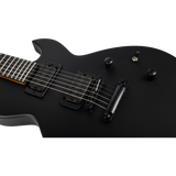 Spira Guitars L-400 MBK Satin Black elektrische gitaar