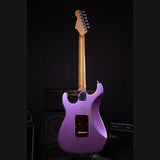 Patina PS-6 PP R S-style Elektrische Gitaar SSS Alnico V Nitro Relic Paulownia Body Roasted Maple Hals Paars