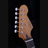 Patina PS-7 LPB R S-style Elektrische Gitaar HSS Alnico V Nitro Relic Paulownia Body Roasted Maple Hals Lake Placid Blue