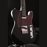 Patina PT-3 BK T-style Elektrische Gitaar SS Alnico V Nitro Paulownia Body Roasted Maple Hals Zwart