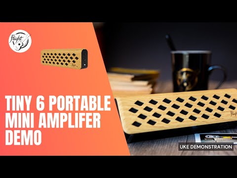 Flight ALMTINY6M Tiny6 2x3W Portable Ukulele Amplifier - Maple