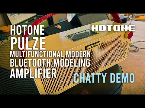 HoTone AP-30BK Pulze Bluetooth Digitale Modeler met Touchscreen – 30W Zwart