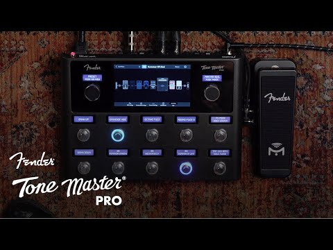 Fender Tone Master Pro Multi-effectpedaal, touchscreen, looper en 100+ amps/effecten