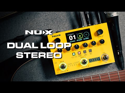 NUX NML-3DLS Dual Loop Stereo Looper Footswitch 