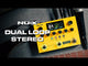 NUX NML-3DLS Dual Loop Stereo Looper Footswitch 
