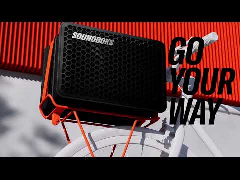 Soundboks Go – Portable Bluetooth Speaker with 40 Hours of Battery Life