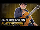 Cort Luxe Nylon Frank Gambale Signature – Massief Blackwood, Nylon Snaren & Fishman Flex Blend